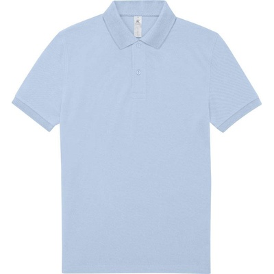 B&C My Polo 180 Piqué polo modré blush