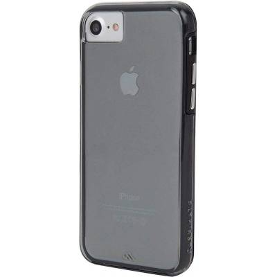 Case-Mate Naked Tough Case - кейс с висока защита за iPhone SE (2020), iPhone 8, iPhone 7, iPhone 6S, iPhone 6 (черен-прозрачен)