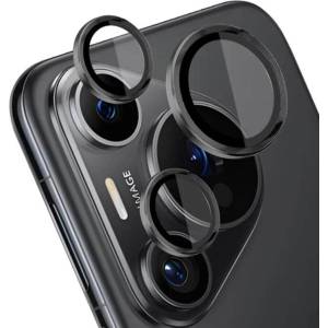 GKK Протектор за Камерата на Huawei Pura 70 Pro, GKK CamRing Lens Glass, Черен (5906604146641)