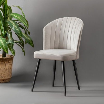 Kalune Design Rubi čierna / krémová 2 ks
