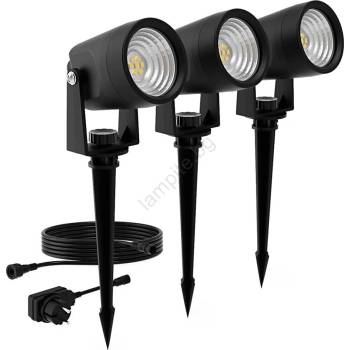 Philips -К-кт 3x LED Екстериорна лампа GARDENLINK REUEL LED/1, 5W/230V 2700K IP44 (P6607)