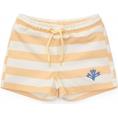 Little dutch LITTLE DUTCH Plavky kraťasy UV Honey Stripes