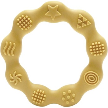 Lorelli Силиконова гризалка Lorelli Premium - Ринг, Yellow (10210920001)