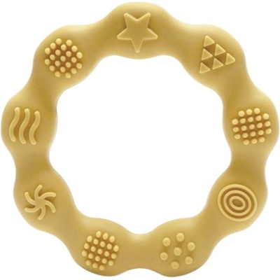 Lorelli Силиконова гризалка Lorelli Premium - Ринг, Yellow (10210920001)