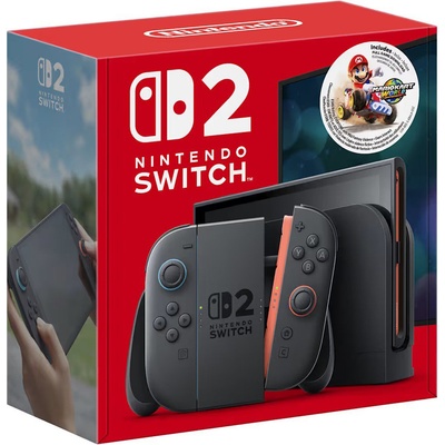 Switch 2 + Mario Kart World Bundle Портативна игрова конзола (CON.NS2-0004)