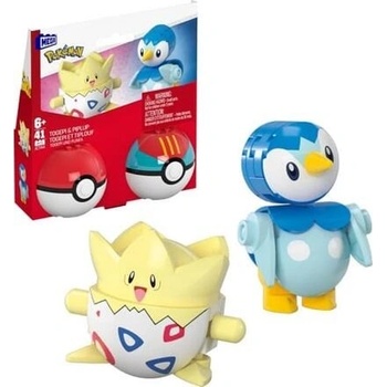 Mega Pokémon Pokéball - Piplup & Togepi