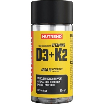 Nutrend Vitamins D3 + K2 90 kapsúl