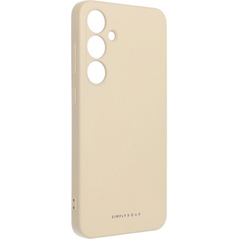 Image 1 of Roar Силиконов Калъф за Samsung S24, Roar Space Case, Бежов (5903396242304)