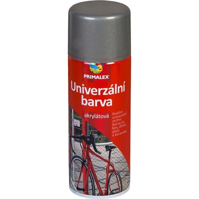 PRIMALEX Univerzální barva RAL 9007 šedý hliník 400 ml