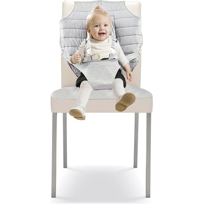 BabyJem Преносимо столче за хранене BabyJem - Сиво (553)