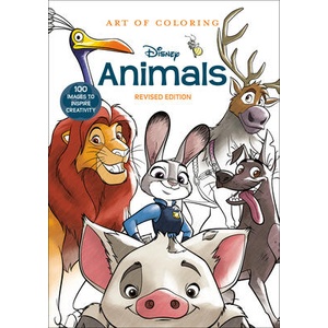 ART OF COLORING DISNEY ANIMALS | Disney (ISBN: 9798217299669)