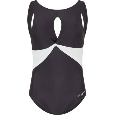 Zoggs Lattice Tie Back Womens - Black