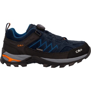 CMP Мъжки мултиспорт обувки CMP Rigel Low Fitgo Trekking Shoes WP 3Q13587 Multisport shoes - B. Blue / Flash Orange - размер 43 (EU) (022-1361-0115)