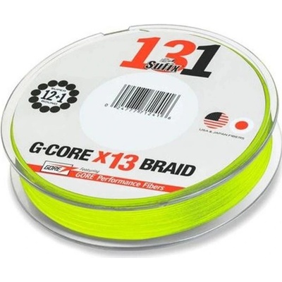Sufix šňůra 131G-CORE svítivě žlutá 150m 0,165mm 9,1kg