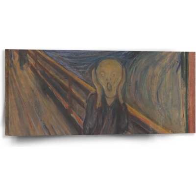 Sablio Obraz Výkrik - Edvard Munch - 110x50 cm