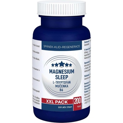 Clinical Magnesium Sleep L-Tryptofan + Mučenka + B6 XXL pack 200 kapslí