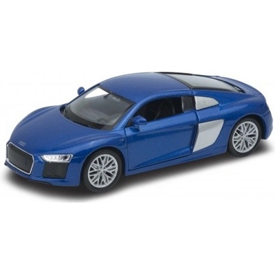 Welly Audi R8 V10 2016 model žlutý 1:34