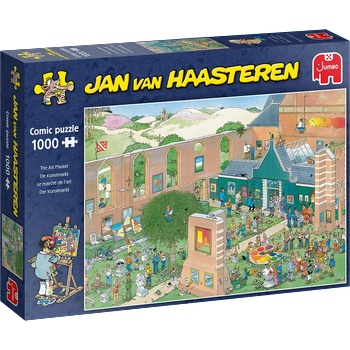 Jumbo Jan van Haasteren The Art Market 1000 pcs Пъзел 1000 броя Комикс (20022) (20022)