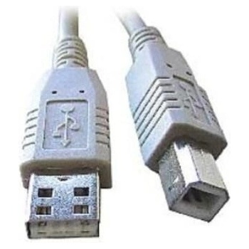 C-TECH CB-USB2AB-18-B USB A-B, 1,8m, černý