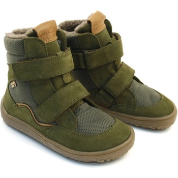 Froddo Barefoot zimní boty s membránou G3160233-2 Olive
