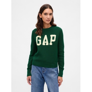 GAP Пуловер с логото на GAP GAP | Zelen | ЖЕНИ | XS
