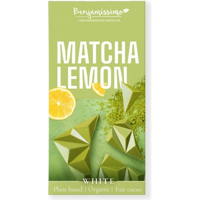Benjamissimo Čokoláda Matcha a Citron 70 g