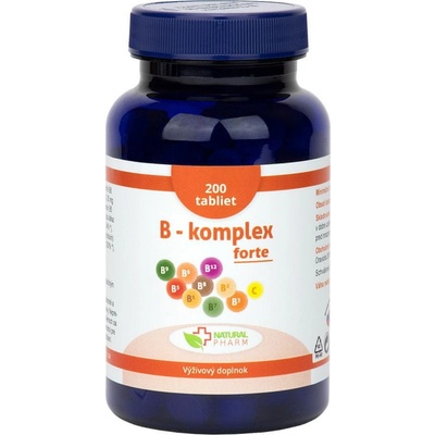 Natural Pharm B komplex Forte 200 tabliet