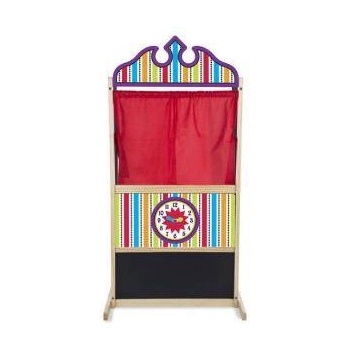 Melissa & Doug Детски дървен куклен театър, 12530 Melissa and Doug, 000772125307