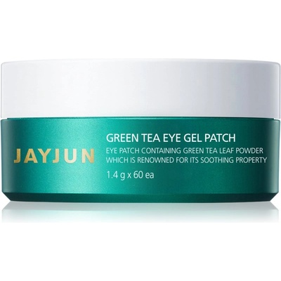 Jayjun Eye Gel Patch Green Tea хидрогелова маска за зоната около очите за освежаване и хидратация 60x1, 4 гр