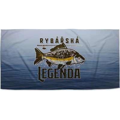 SABLIO Ručník - Rybářská legenda 30x50 cm
