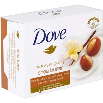 Dove Purely Pampering Shea Butter toaletní mýdlo 100 g