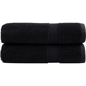 vidaXL Премиум хавлиени кърпи SOLUND 2 бр зелени 100x150 см 600 gsm (137431)