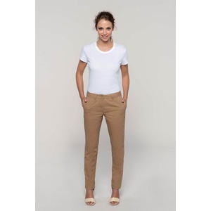 Kariban CHINO K741 / Дамски панталон - цвят camel 38 (20K741024u3)