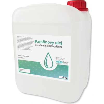 MEDISTAR CZ Parafínový olej (Paraffinum perliquidum) 5000 ml