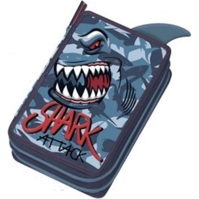 Ученически несесер със съдържание Shark (241332)