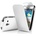 Samsung Galaxy Ace Plus S7500 Flip Калъф Бял + Протектор