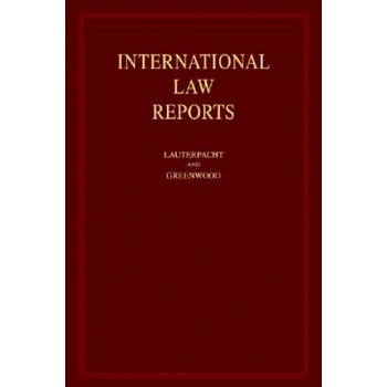 International Law Reports 160 Volume Hardback Set | Elihu Lauterpacht