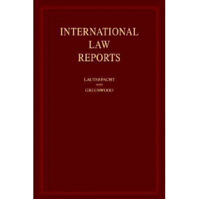 International Law Reports 160 Volume Hardback Set | Elihu Lauterpacht