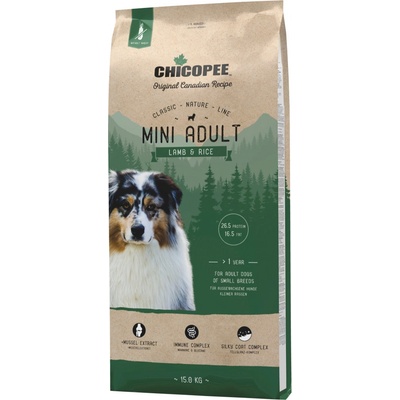 Chicopee Classic Nature Mini Adult Lamb & Rice 2 x 15 kg