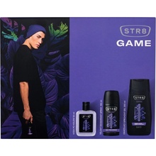 STR8 GAME VODA PO HOLENI 50 ml + DEO SPREJ 150 ml + SPRCHOVY GEL 250 ml