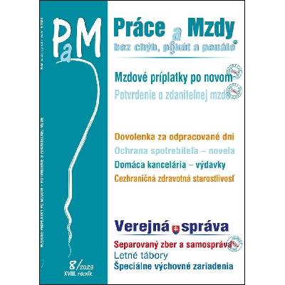 PaM č. 8 / 2023 - Mzdové príplatky po novom