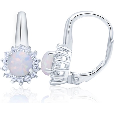 Mabell dámske strieborné náušnice Amabel SK221PSS1369ER-whiteC45