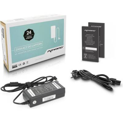 Movano Зарядно за лаптопи LG, 65W / 19V / 3, 42A / 3, 0mm x 1, 1mm (ZZ/LG19342)