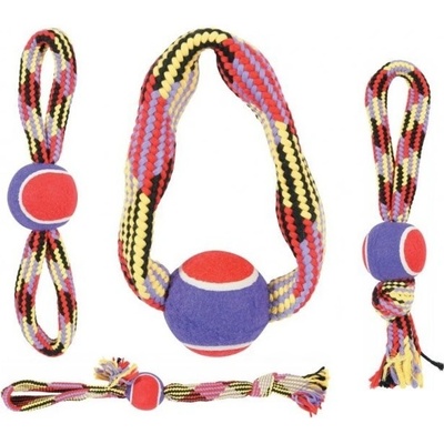 Zolux Tennis Ball Rope osmička 36 cm