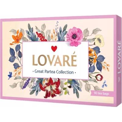 Lovare zostava porciovaných čajov Great Partea Collection 90 x 1,72 g