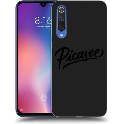 Pouzdro Picasee silikonové Xiaomi Mi 9 SE černé