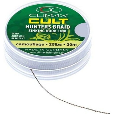Climax šňůra Cult Hunters Braid 20m Silt 25lb