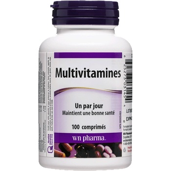 Webber Naturals Мултивитамини 100 таблетки | Webber Naturals (3145 WN)