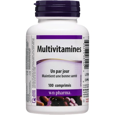 Webber Naturals Мултивитамини 100 таблетки | Webber Naturals (3145 WN)