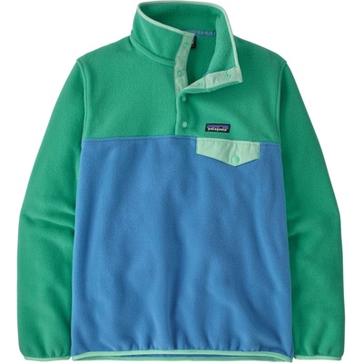 Patagonia Дамски поларен пуловер Patagonia Women's Lightweight Synchilla Snap-T Fleece Pullover Fleece jumper - Shore Blue (105-0968-6914)